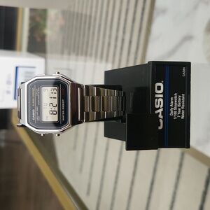 Casio stainless steel watch